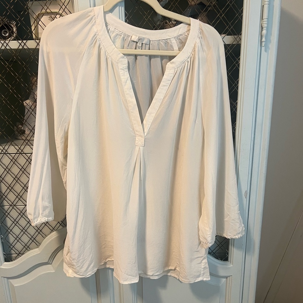 Joie Cream Women's Blouse